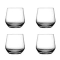 4pcs Crystal Water Cup, Highball Glass, Transparent Glass Cup, Beer, Juice, Mojito, Kitchen and Bar Cocktail Glass Cup, Gift Oasis Select 370ML-4PCS 301-400ml