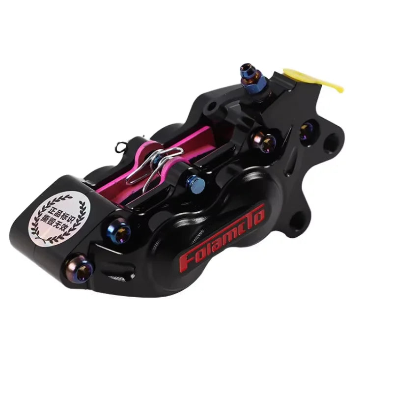 Flandro Track Edition Big Clam Brake Caliper Universal Aftermarket Disc Brake Caliper for Electric Motorcycles Oasis Select left 3