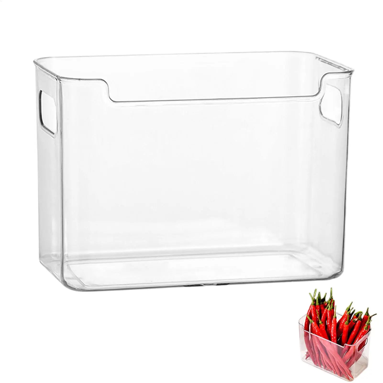 1PC Fridge Side Door Storage Boxes Portable Vegetables Fruits Eggs Fresh Preservation Box Kitchen Storage Containers Boxes Oasis Select