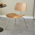 Nordic industrial style ant chair wrought iron light luxury meeting room back chair study livingdining chair Durable Oasis Select Log color-A