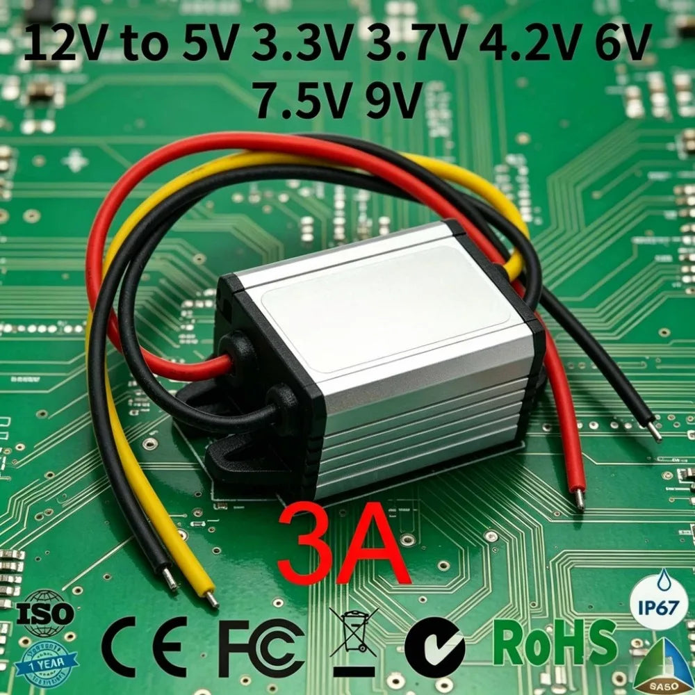 5v to 12v 12V to 7.5V 5V 3.3V 4.2V 3.7V 6V 9V converter Voltage Converter Buck Step-down Module dc dc converter power supply Oasis Select