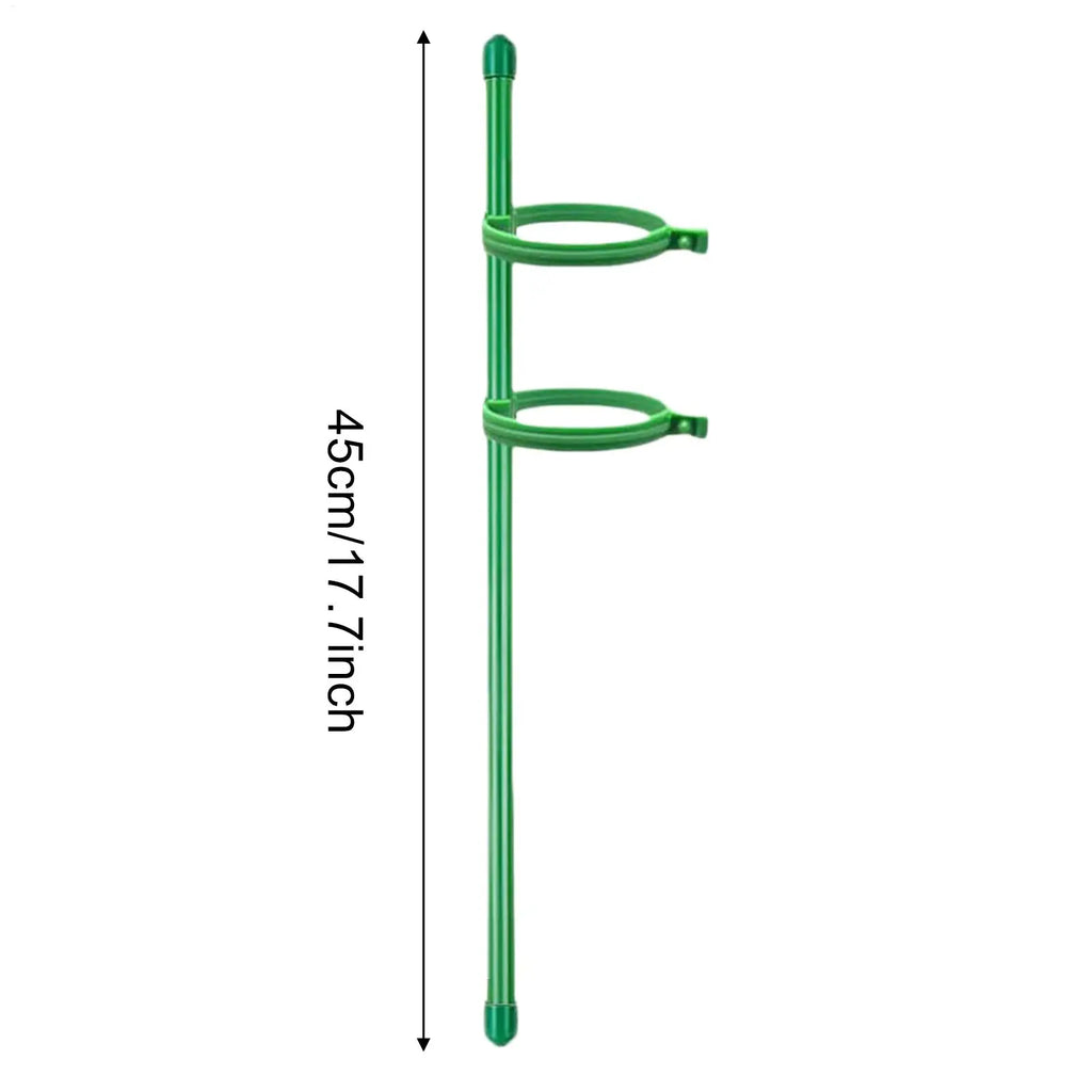 10Pcs Plant Supports Stakes Adjustable Flower Stand Sticks Reusable Plant Clips Bonsai Fixing Tool Flower Grow Holder Stakes Oasis Select