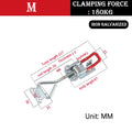 Quick Clamps Easy-to-use Horizontal Clamps Box Buckles Versatile Adjustable Buckles For Outdoor Activities Home Industrial Oasis Select M