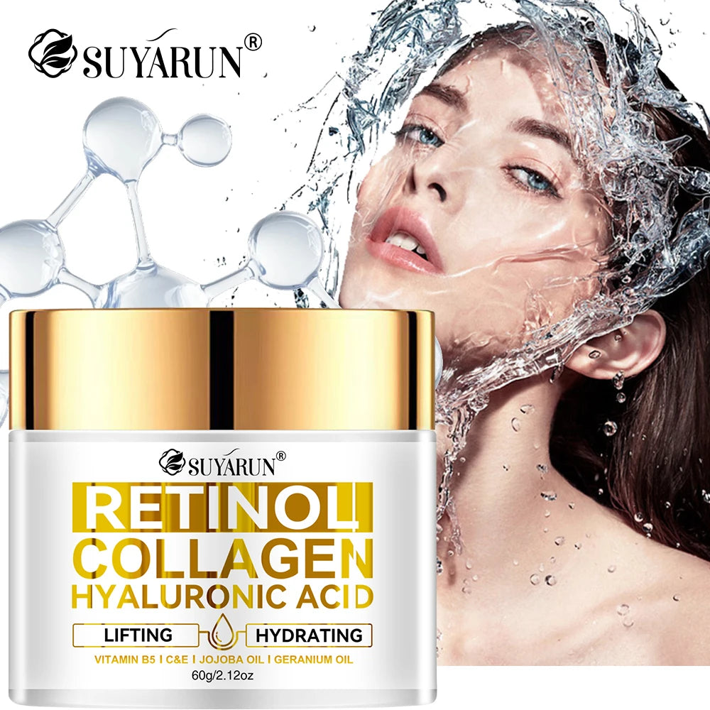 Retinol Collagen Moisturizing Face Cream – Hydrating & Brightening