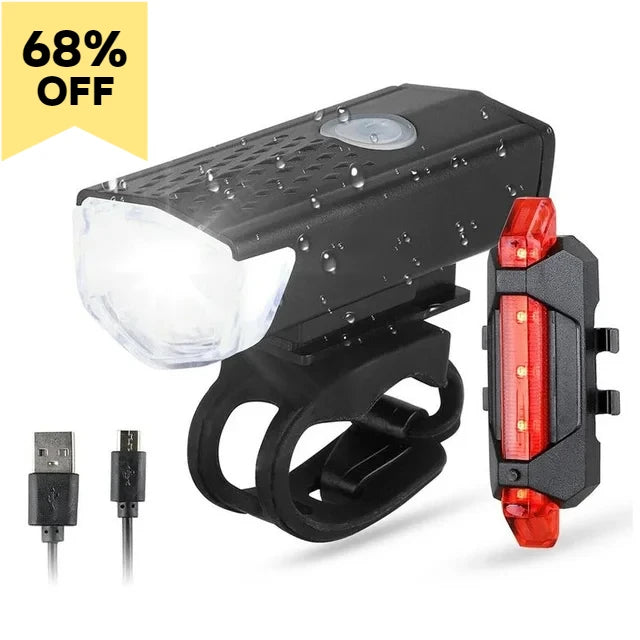 KDULIT 1000LM T6 LED Bike Headlight | USB Rechargeable MTB Light