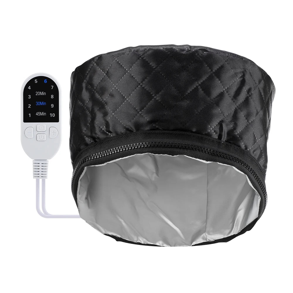 URGGU 10-Level Electric Hair Steamer Cap | Thermal Treatment Hat