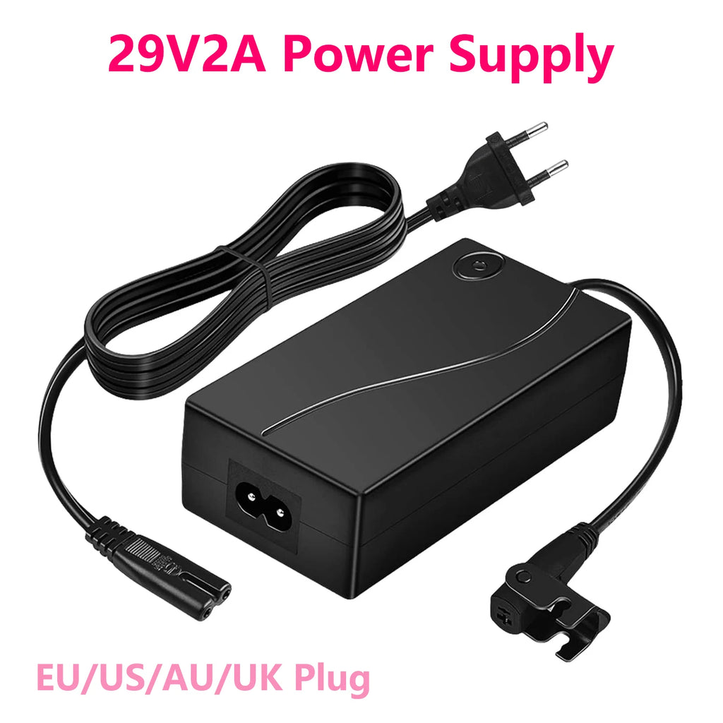 29V 2A Power Supply For Relaxation Chair 58W Power Supply with AC Cable Transformer AC 220V 110V TO DC 29V 24V 12V Oasis Select EU Plug
