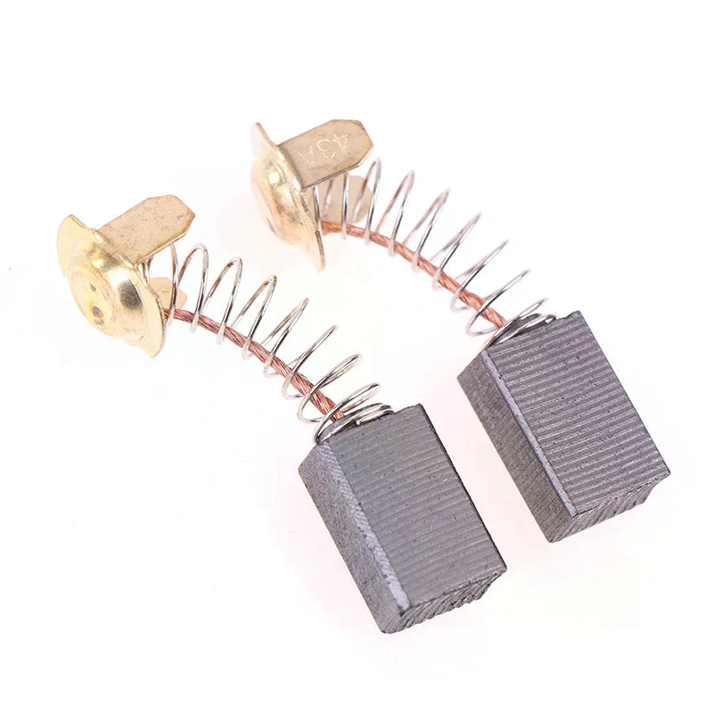 10Pcs Angle Grinder Carbon Brushes 7*11*17mm Power Tool Motors Spare Parts Oasis Select