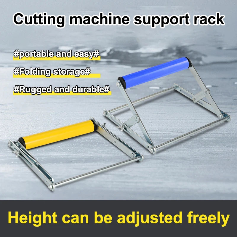 Multifunctional Cutting Machine Material Rack Miter Saw Roller Support Stand Adjustable Foldable Auxiliary Support Bracket Oasis Select