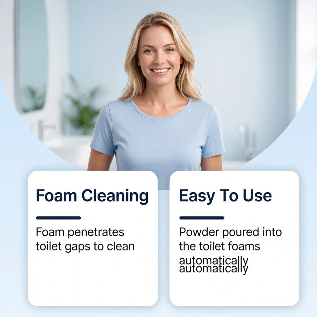 Foam Toilet Cleaner Powerful Removal Yellow Stainsreduce Odor Keep Fresh Air Descaling Easy Dissolving Toilet Cleaning Supplies Oasis Select