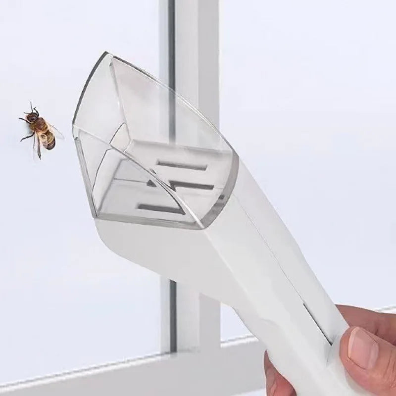 Portable Handheld Insect Catcher Transparent Push Type Insect Observer Contactless Bug Catcher Children's Insect Catching Tools Oasis Select