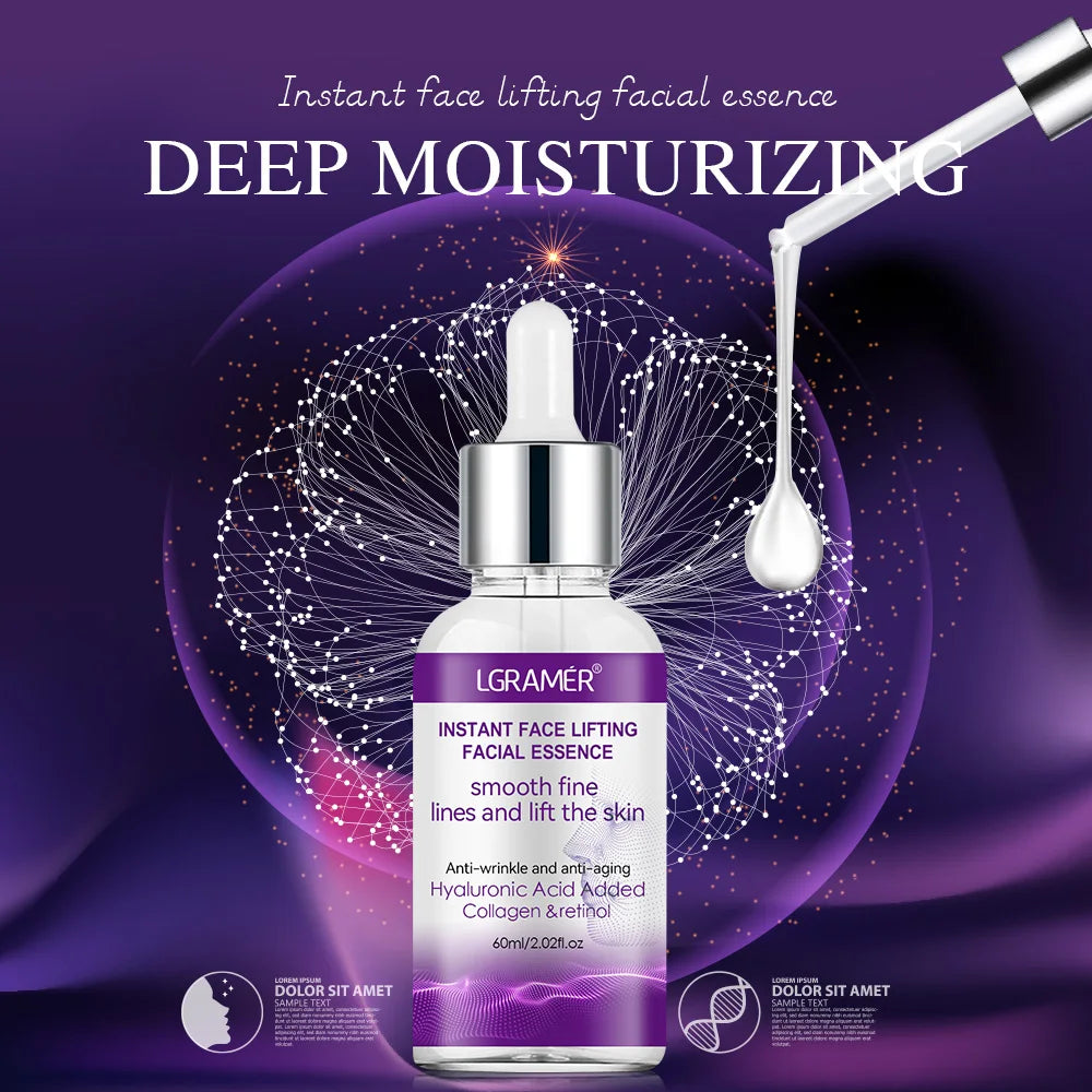 Retinol Aging Removes Wrinkles Serum Pore Shrinking Serum Whitening Moisturizing Serum Pigment Spots Remove Face Firming Oil Oasis Select