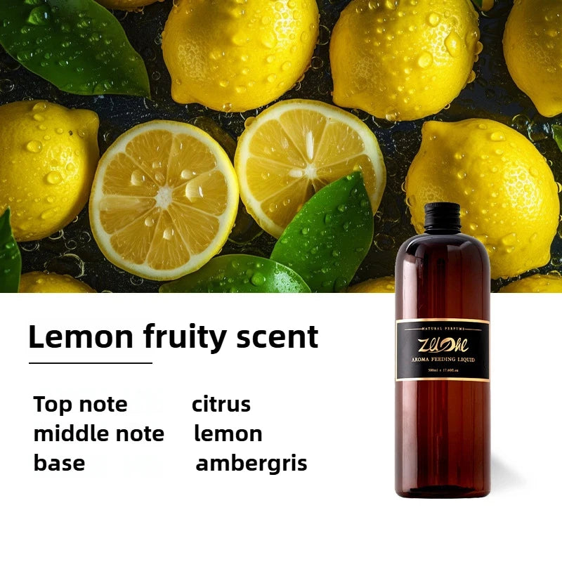 ZUOHE 500ml Hotel Perfume Hilton Shangri-La Star Hotel with Fragrance Oil Lasting Fragrance Natural Fresh Perfume Deodorise Oasis Select Lemon