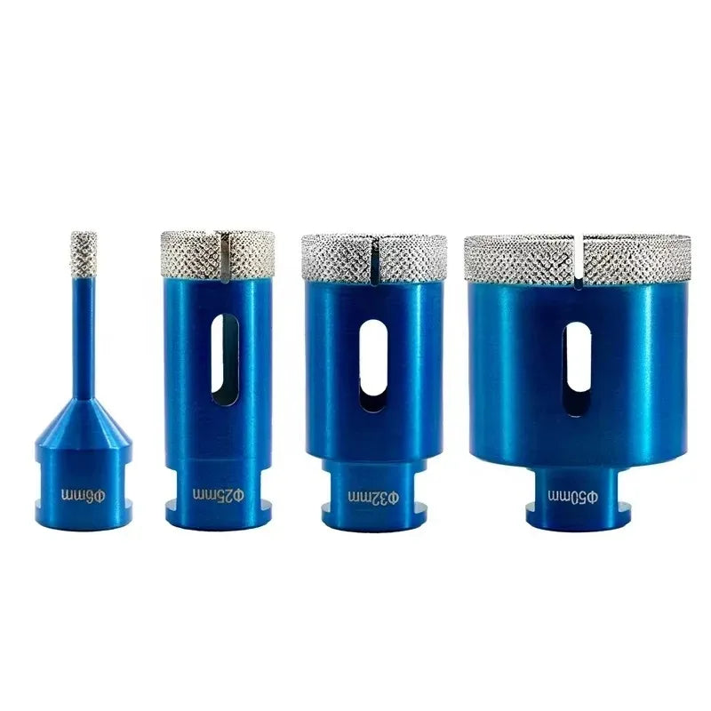 JUSTINLAU Multi Specification M14 Brazed Diamond Drill Bit Marble Ceramic Tile Glass Granite Threaded Hole Clamp Drilling Tool Oasis Select