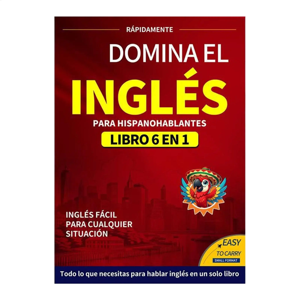 English Books for Beginners 6-in-1 Spanish Edition English Workbook Easy Language Learning Dictionary Study Supplies for Reading Oasis Select Default Title