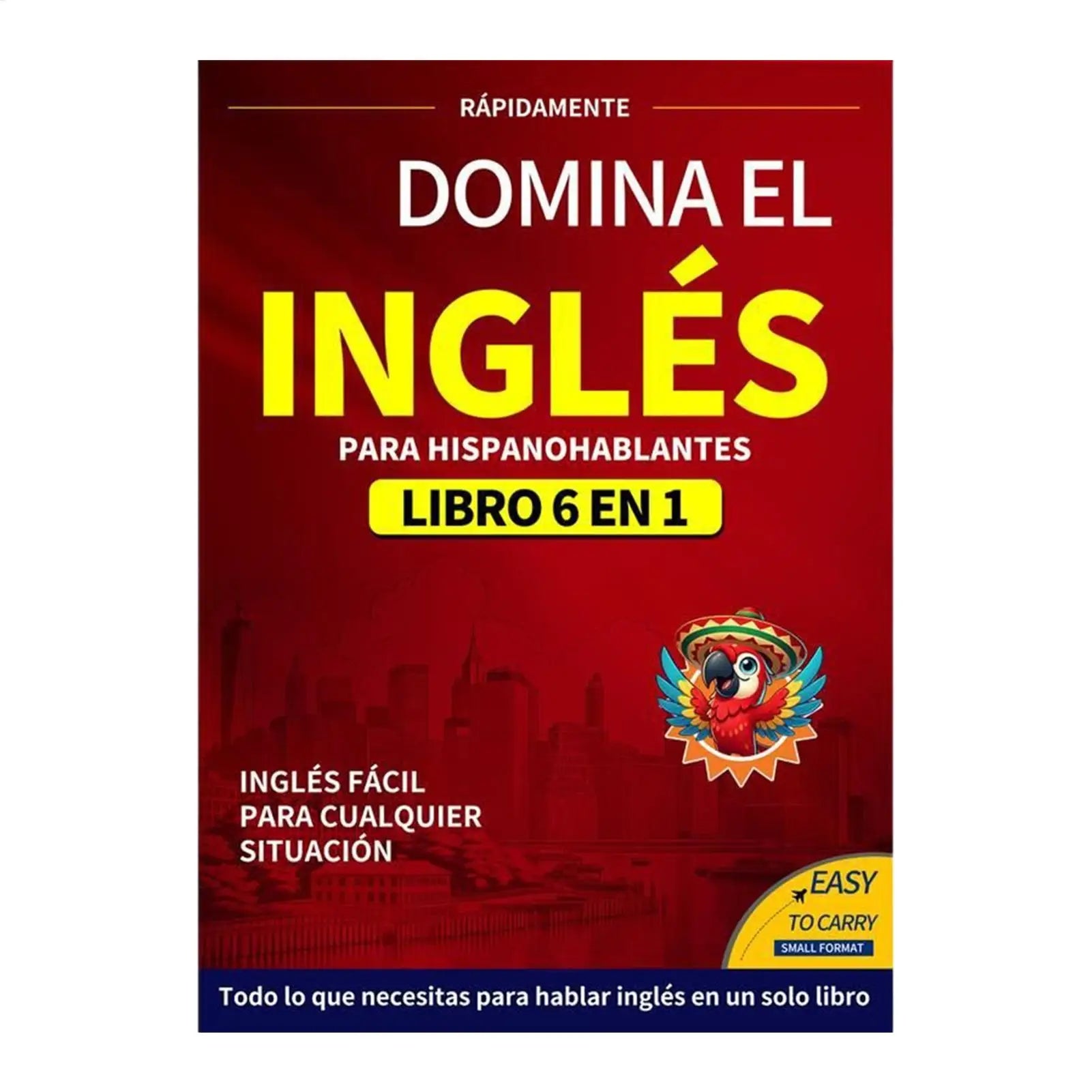 English Books for Beginners 6-in-1 Spanish Edition English Workbook Easy Language Learning Dictionary Study Supplies for Reading Oasis Select Default Title