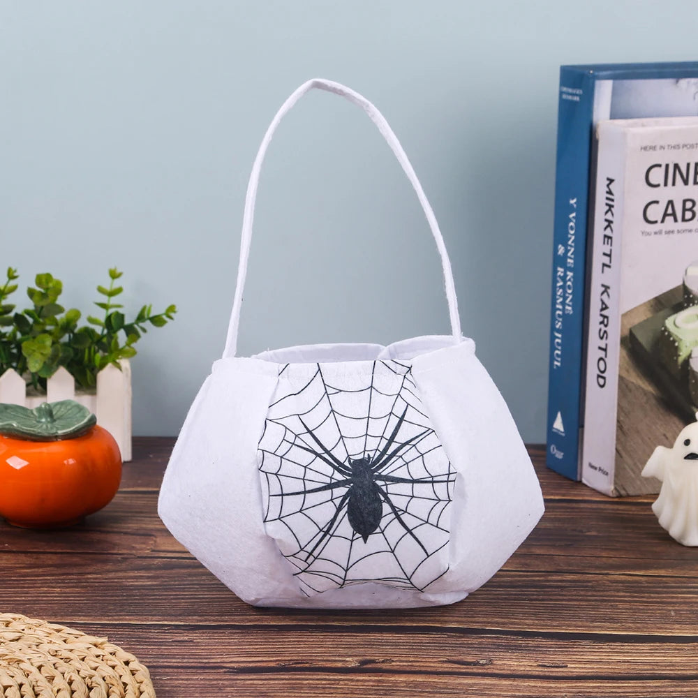 Halloween Pumpkin Candy Bucket | Kids Trick or Treat Basket
