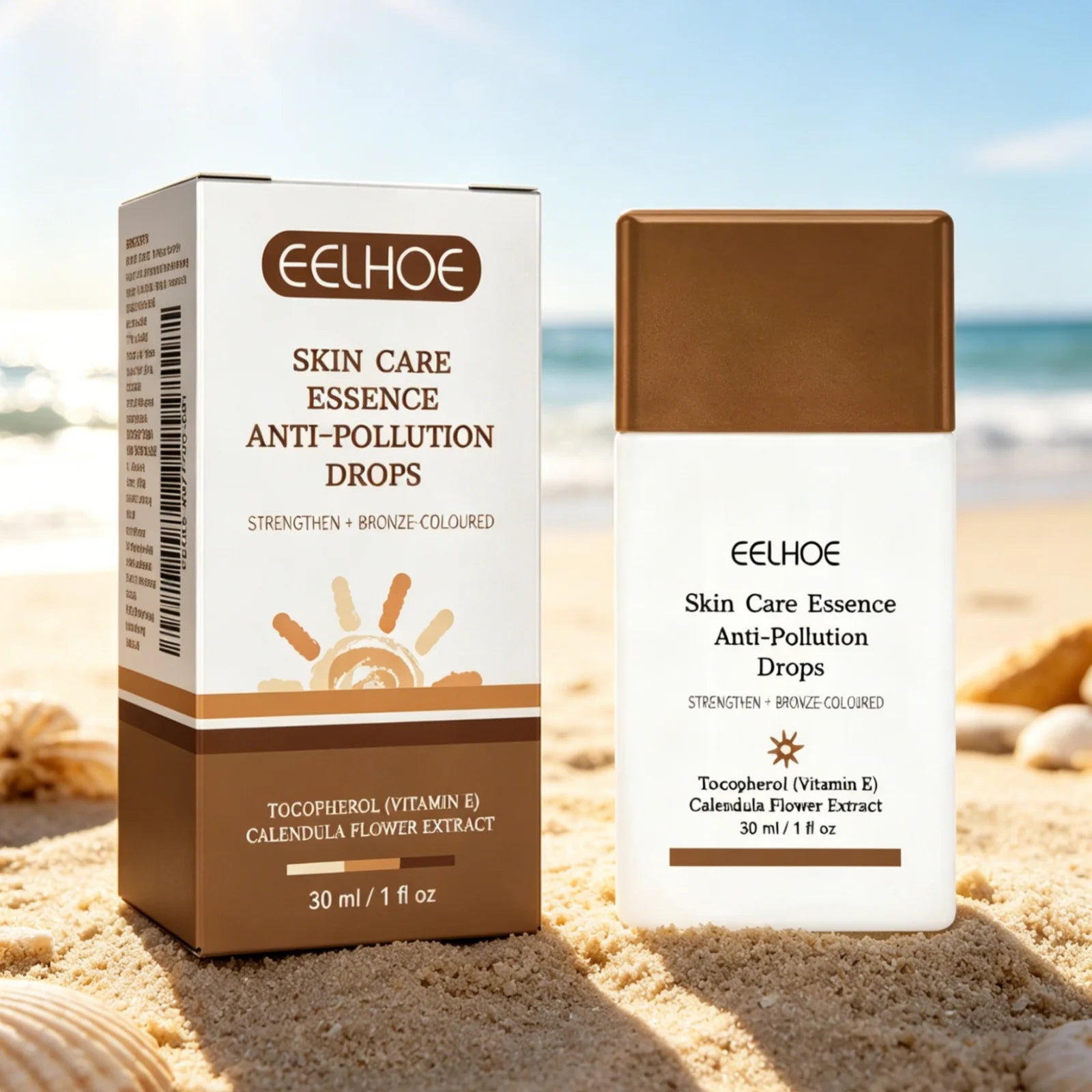 EELHOE Tanning Gel Even Skin Tone Deep Moisturizing Glowing Fast Absorbing Non Greasy Mild Ingredients Self Tanning Drops 30ml Oasis Select