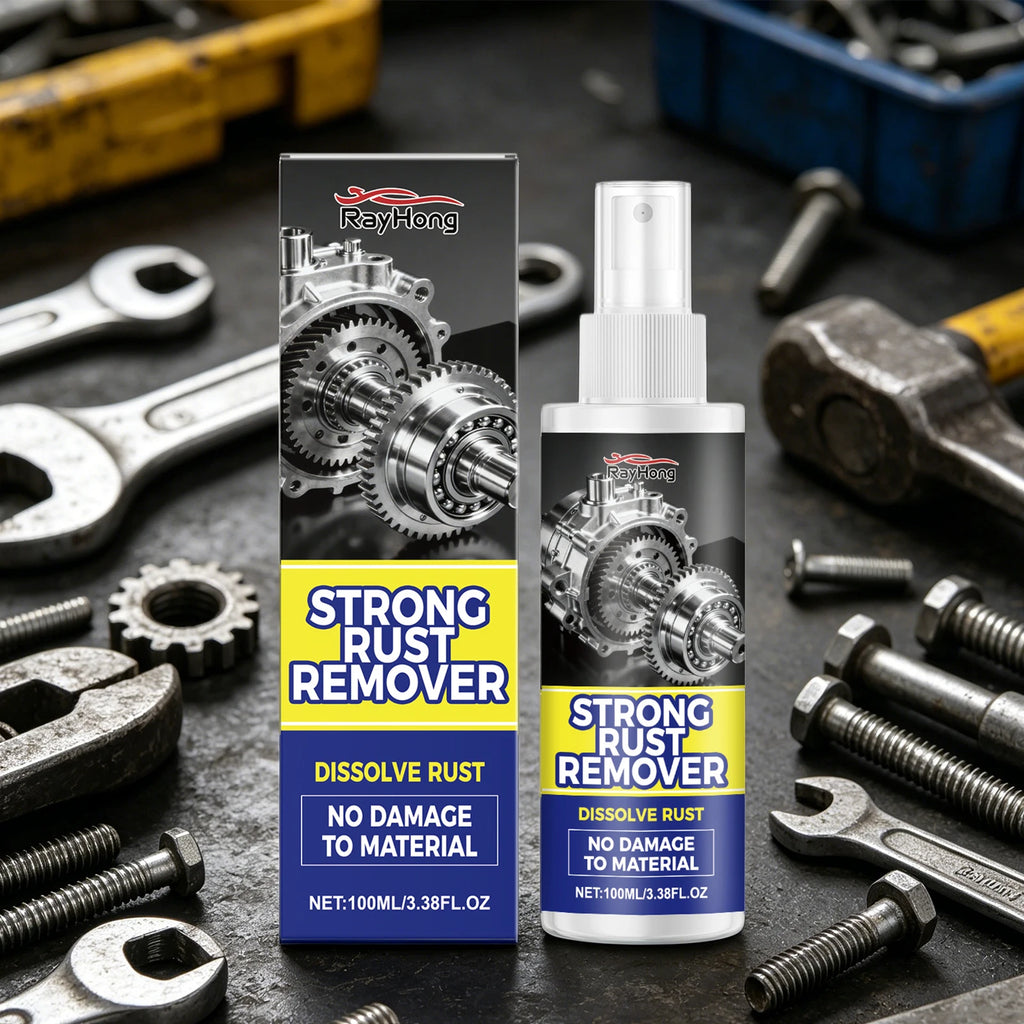 Rust Remover Spray for Car Household Hardware Metal Surface Cleaner Prevents Corrosion Multi Purpose Auto Parts Derusting Agent Oasis Select