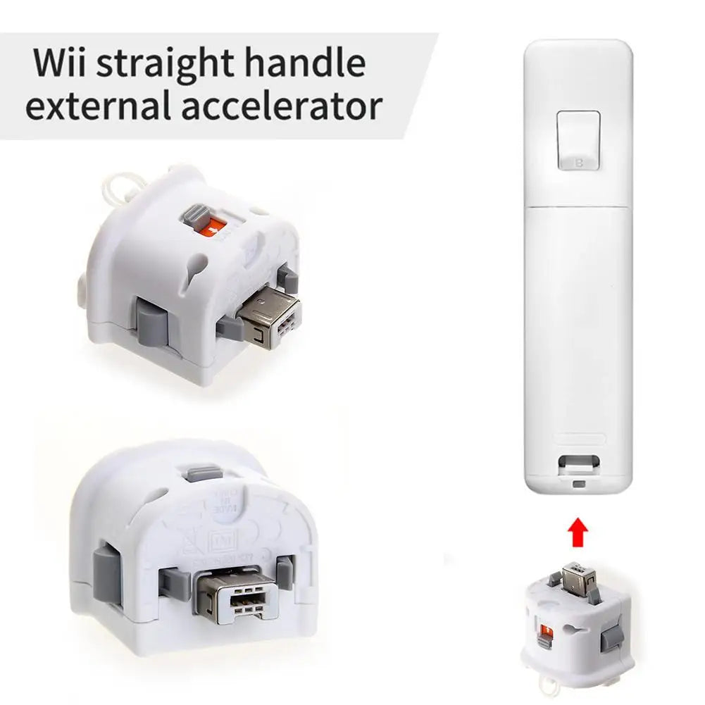 Motion Plus Adapter for Nintendo Wii & Wii U Wiimote Remote Gaming Controller Adapter Oasis Select