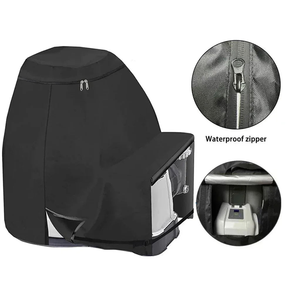 Sand Filter Pump Cover UV Resistant Oxford Cloth 27.6×25.6×21.6inch Home Garden Yard Pool Equipment Parts Accessories Oasis Select
