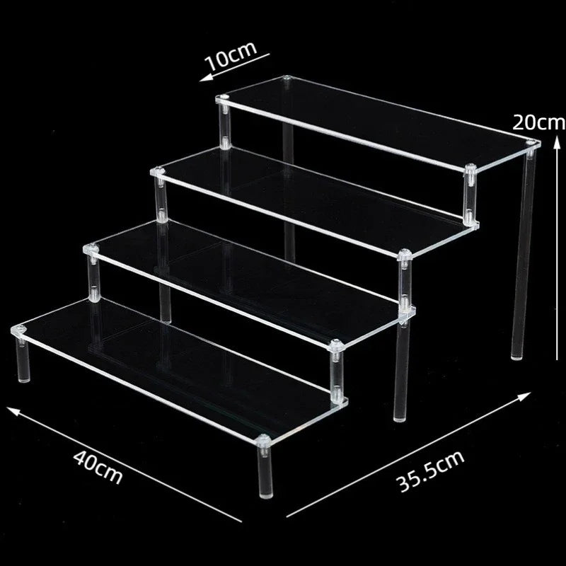 Acrylic Display Riser Rack – Perfume, Makeup & Cupcake Stand