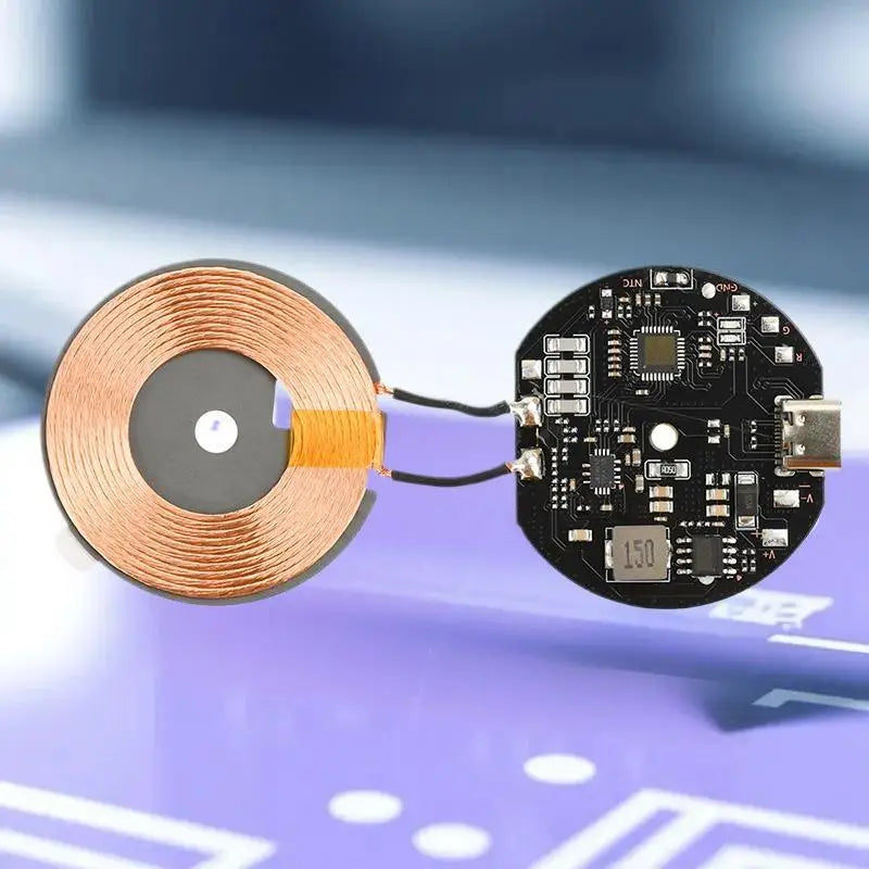 20W High Power Wireless Charger Transmitter Module 12V/24V Mobile Phone Quick Charging Circuit Board Vehicle Wireless Charger Oasis Select