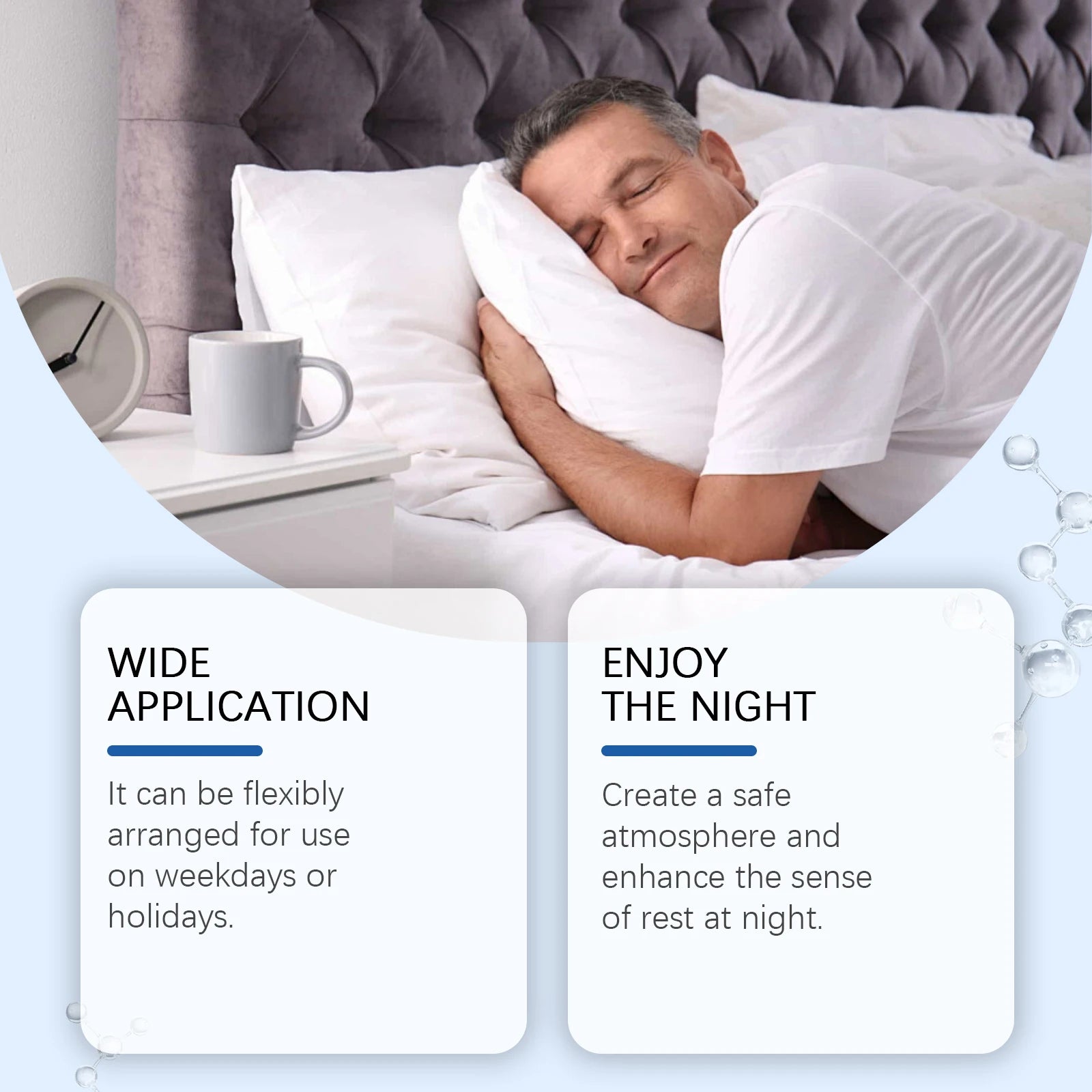 Sleep Care Patches | Natural Daily Gentle Nighttime Soothing Care for Peaceful & Restful Sleep, Convenient Portable Design Oasis Select