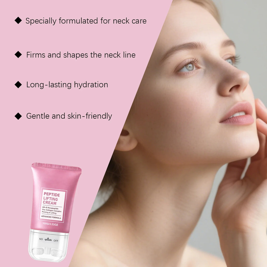 AH-8 Firming Neck Roller Cream – Lift, Tighten & Fade Fine Lines Neck Firming Cream Oasis Select