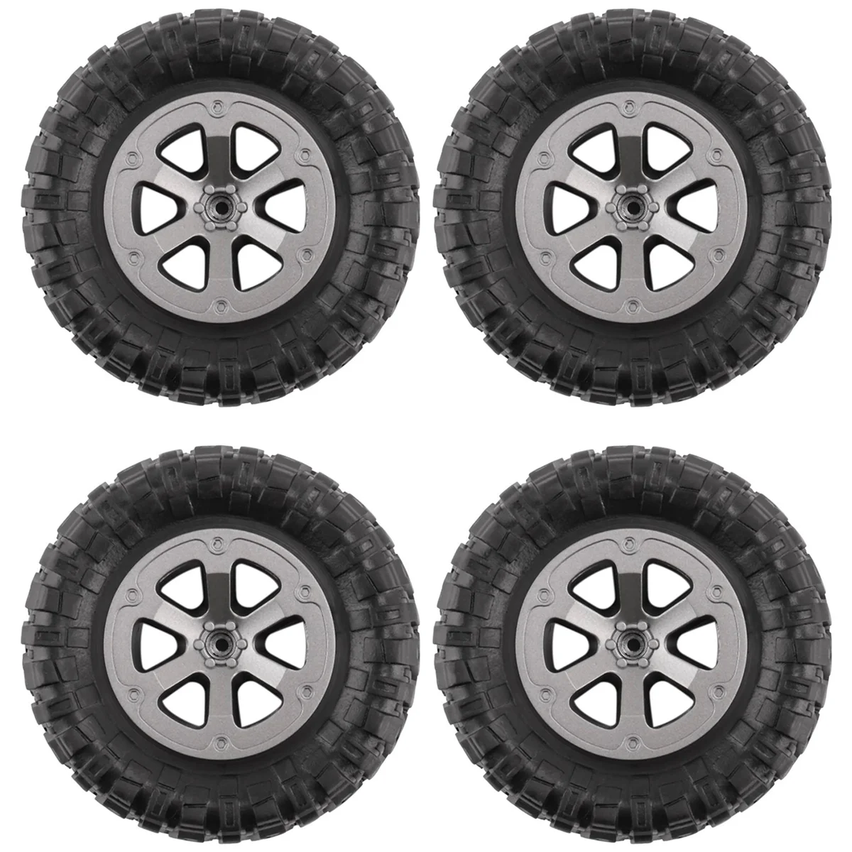4Pcs 73mm Tire Tyre Wheel for C14 C24 B24 B36 MN D90 MN-90 MN99S FY003 FY004 RC Car Upgrade Parts Accessories Oasis Select
