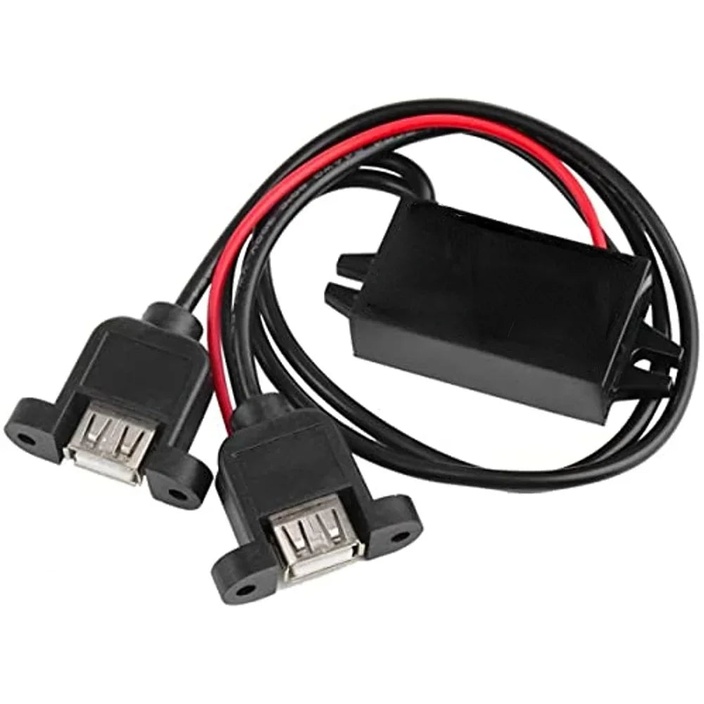 12V24V to 5V 3A DC-DC Step Down Voltage Power Supply Output Adapter Car Power Converter Micro Mini USB with Reverse Protection Oasis Select