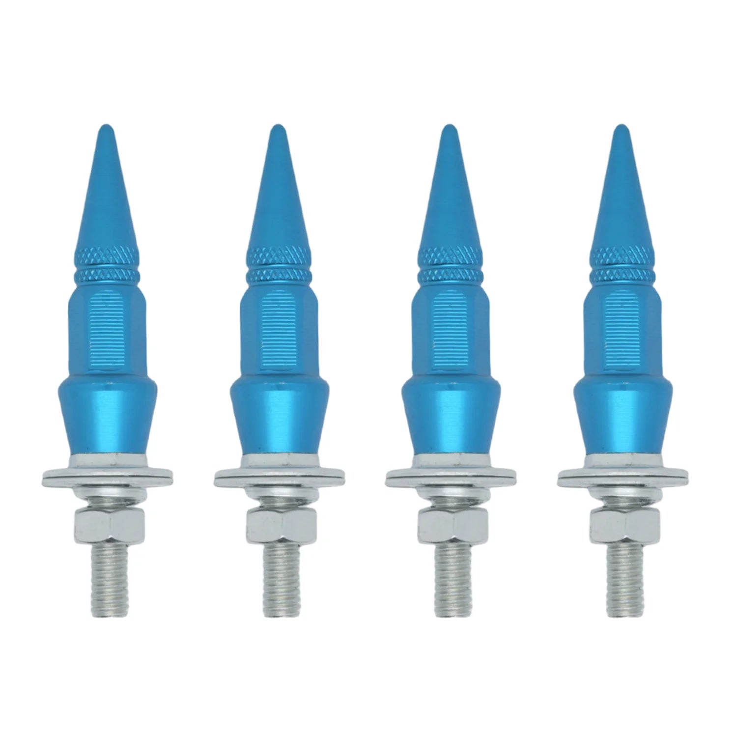 Car license plate universal, motorcycle universal, frame screw modified M6 for license plate holder screw aperture pointed hat Oasis Select 4pcs 9