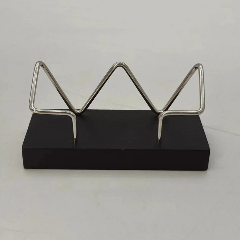Business Card Holder Organizer Office Desk Display Stand Memo Counter Accessories Tabletop Shelf Home Wooden Card Holder Storage Oasis Select A5