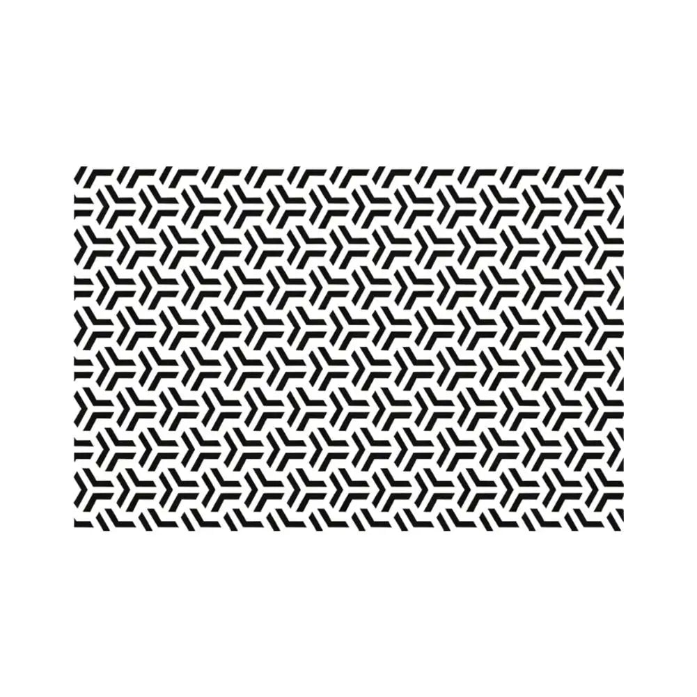 Car Side Window Matte Black Sticker 75x50cm Honeycomb Hexagon Self-Adhesive Sun Shade Sticker Universal All Vehicle Accessories Oasis Select 02 X 1