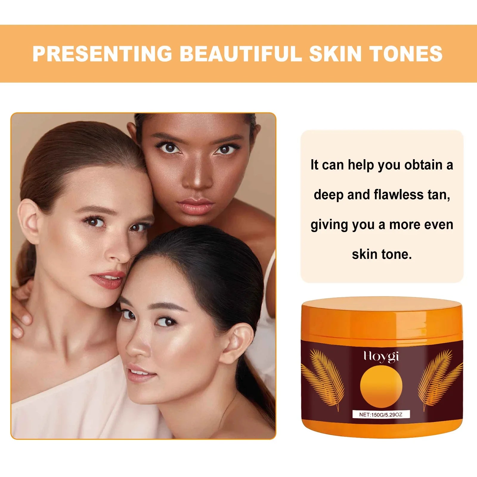 Sunless Tanning Gel Intensive Self Tanner Face Body Natural Bronzer Wheat Moisturizing Hydrating Summer Sunbed Self Fake Tan Gel Oasis Select