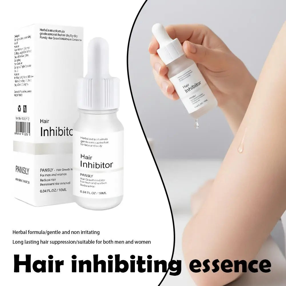 Hair Growth Inhibitor Serum Oil Stop Hair Growth Permanent Hair Removal Reduction For Face Body Painless Moisturizing Skin Care Oasis Select