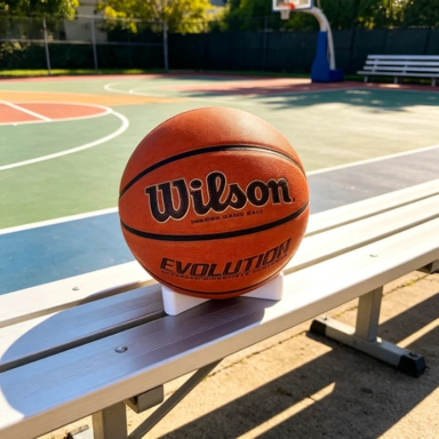 Basketball Stand Holder Universal Ball Display Rack Ball Storage Bracket for Basketball Volleyball Soccer 3-Prong Design Holder Oasis Select