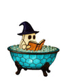 Ghost Bubble Bath Lamp Cute Halloween Decorations Oasis Select L battery model