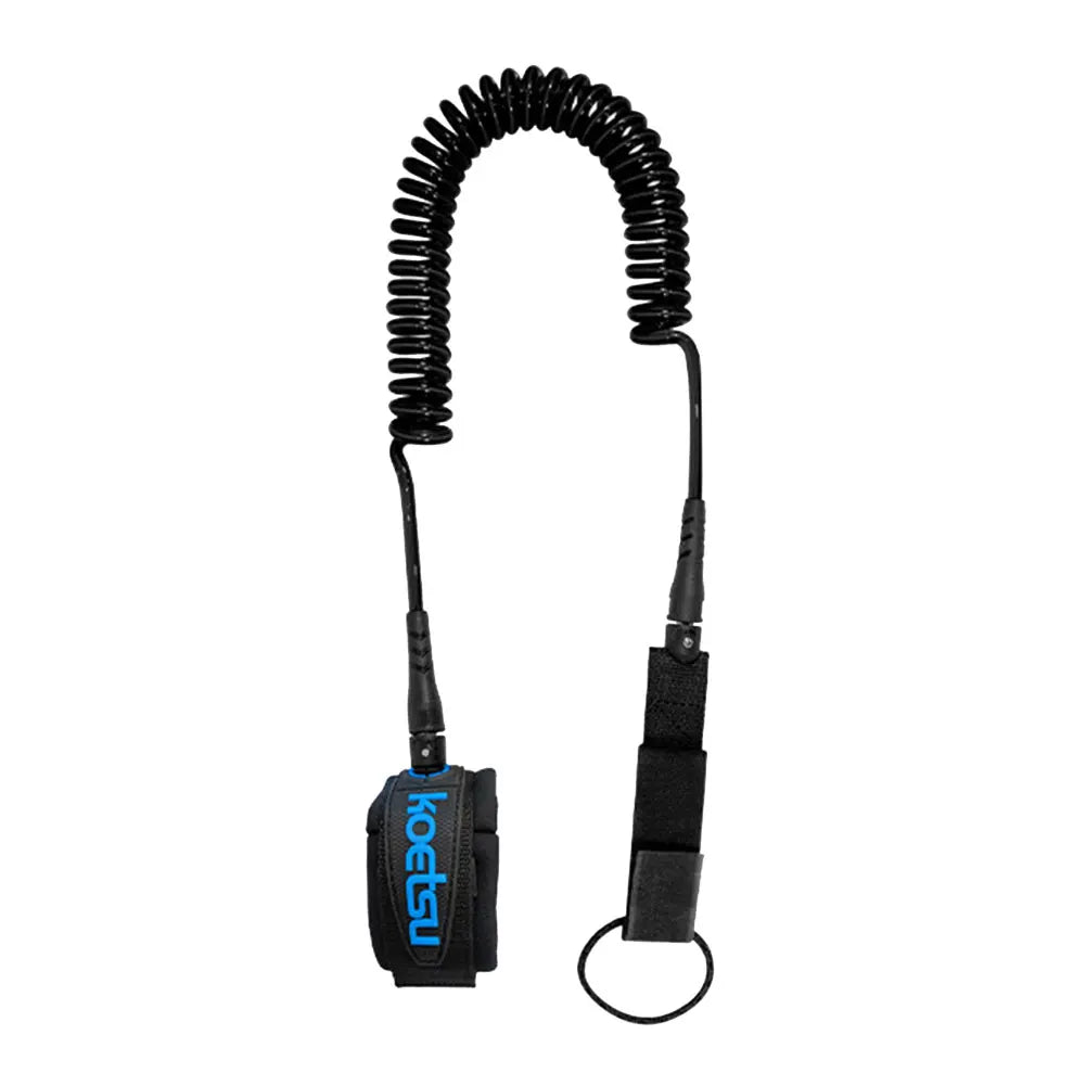 SUP Coiled Ankle Leash – Elastic TPU Paddle Board Surfboard Rope SUP Ankle Leash Oasis Select 7mm france