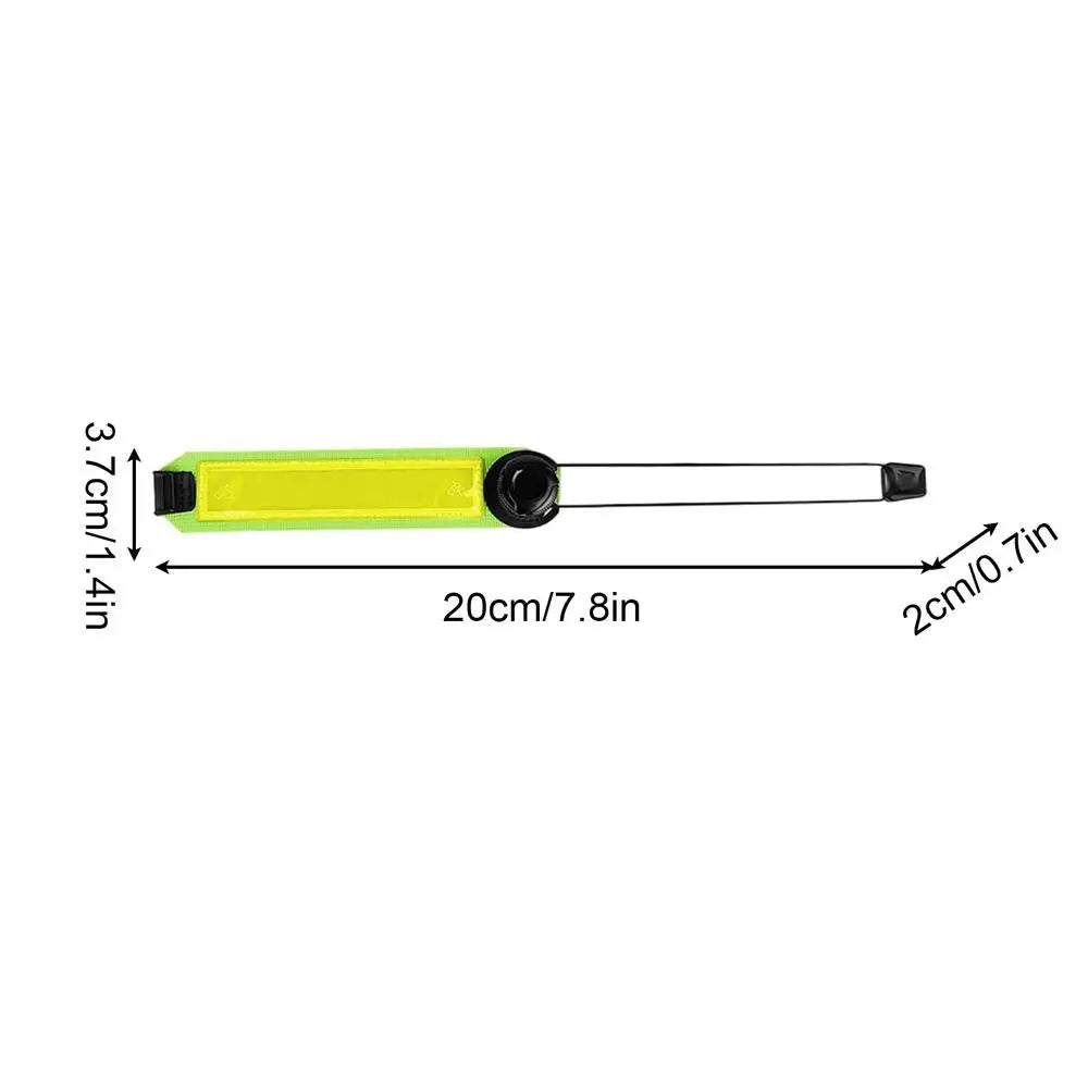 Reflective Cycling Ankle Straps – Adjustable Bike Pant Leg Bands