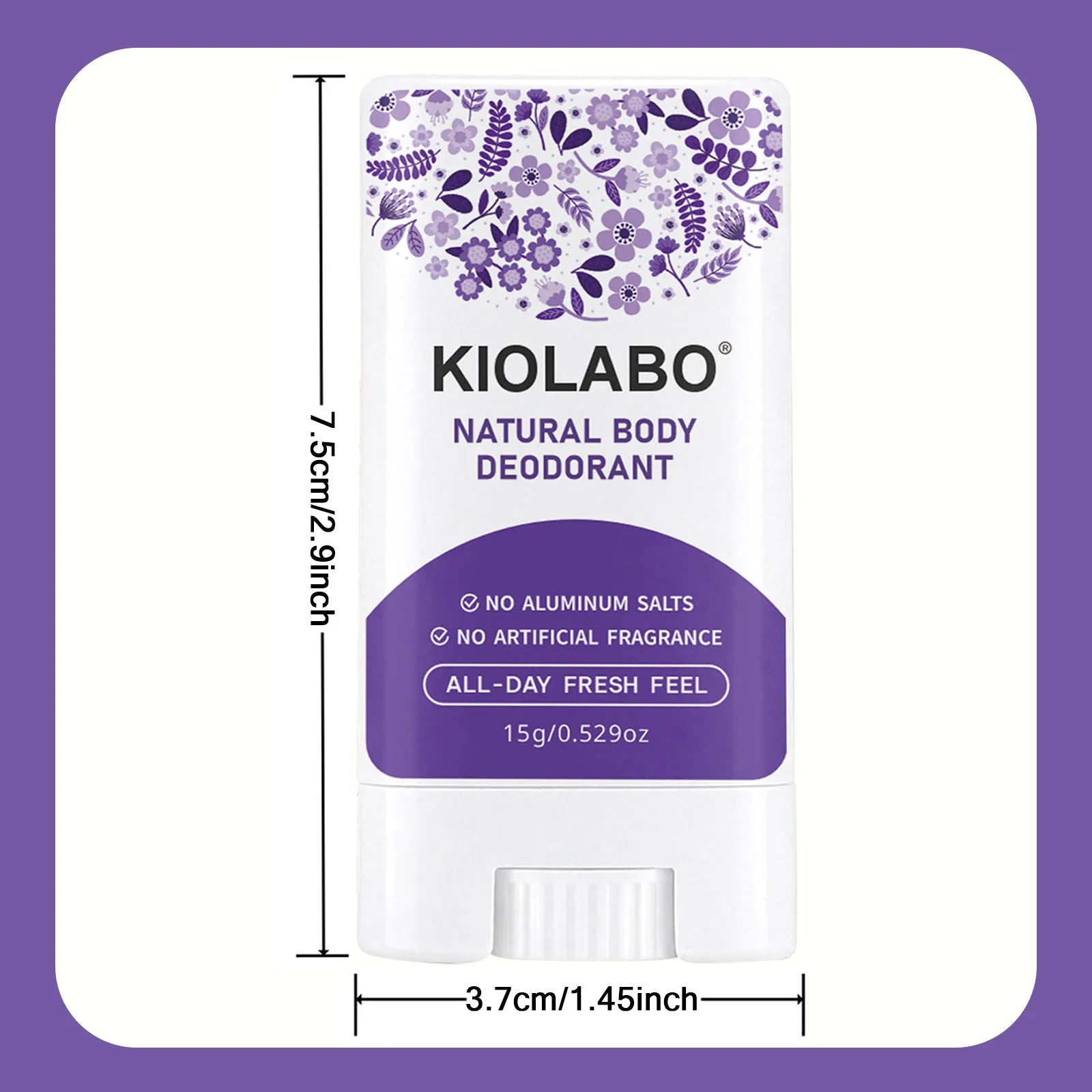 15g deodorizing cream, compact and portable, 72 hour long-lasting odor control, fresh all day long, enhances confidence, suitabl Oasis Select