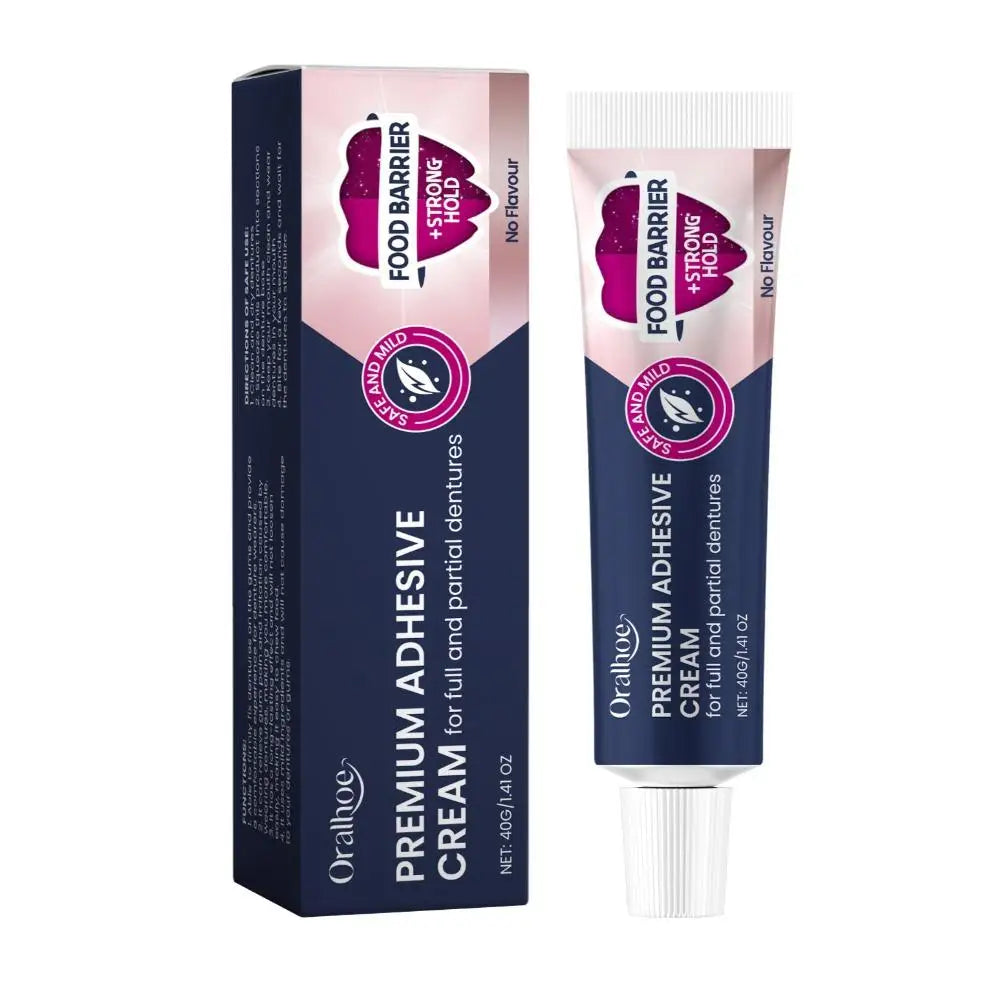 Strong Denture Adhesive Cream – All-Day Hold & Comfort 40g