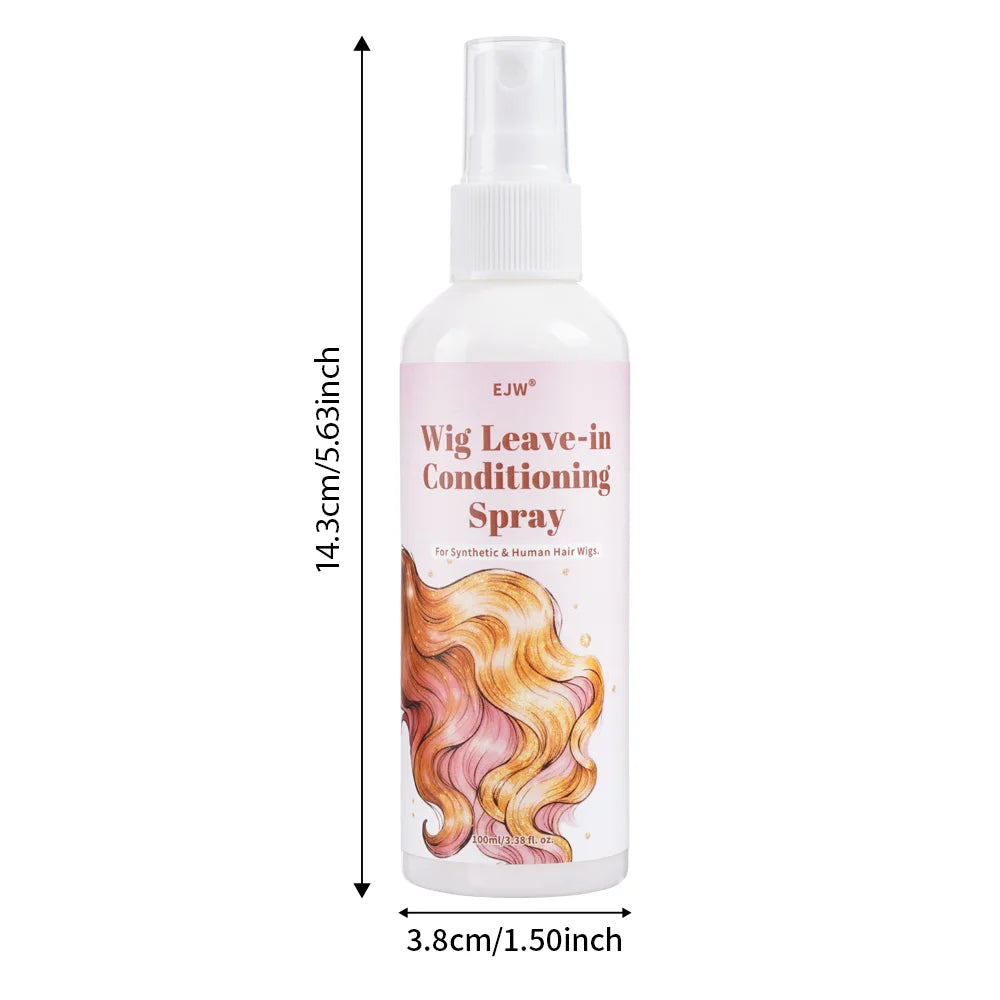 Wig Hair Care Oil Spray, Hydrates & Smooths, Anti-Frizz, Easy Combing, Extends Service Wig Life, 48H Fragrance Lock. Oasis Select