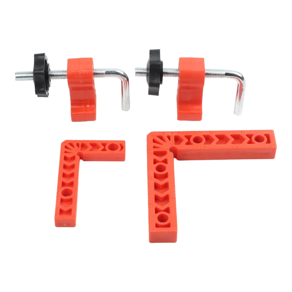  Right Angle Fixing Clip 90 Degree L-shaped Positioning Squares Right Angle Clamps Woodworking Carpenter Tool Oasis Select