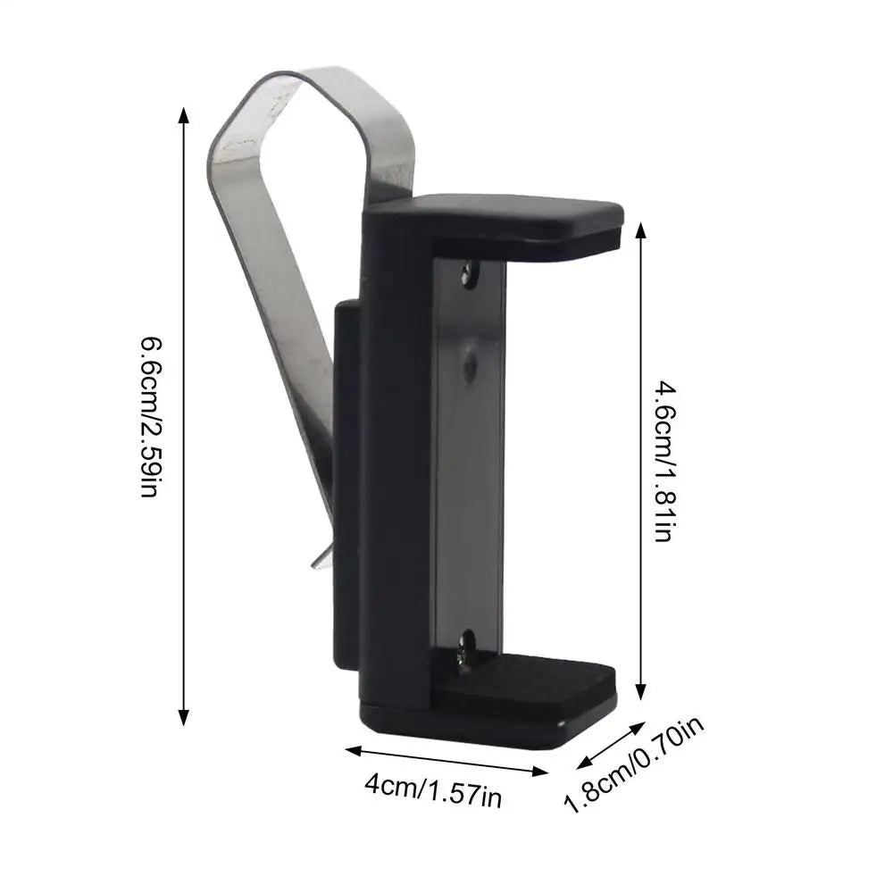 Car Remote Control Clip Car Remote Holder Visor Clip Replacement Garage Remote Clip Convenient Garage Door Remote Clip Remote Oasis Select Black