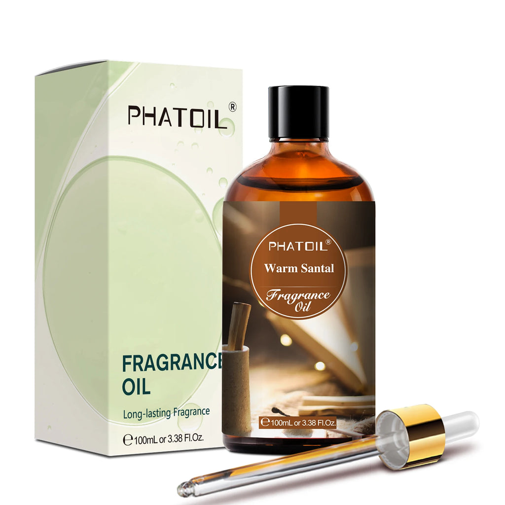 PHATOIL 100ml Fragrance Oil with Dropper | 15 Scents for DIY