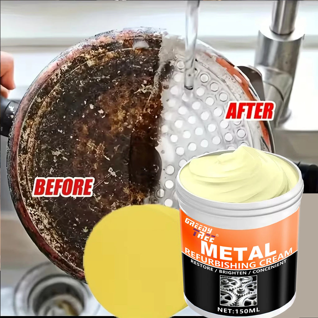 Metal Repair & Polish Paste – Rust Remover for Car & Home Metal Polish Paste Oasis Select