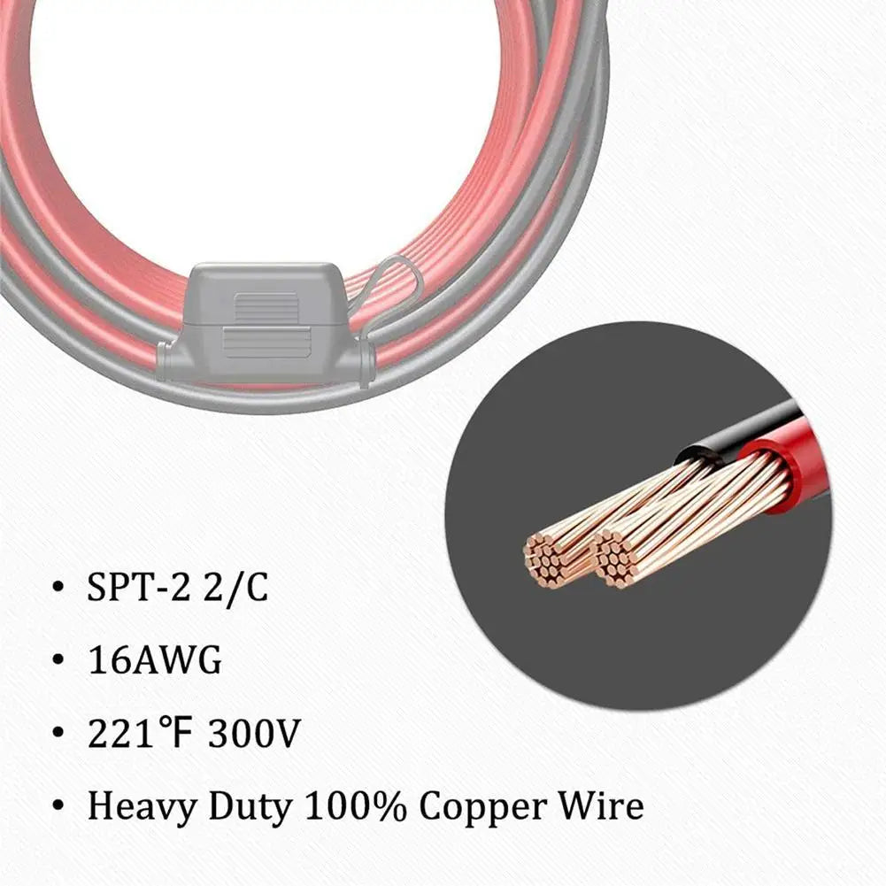 12V SAE Quick Disconnect Cable for Motorcycle Battery Charger