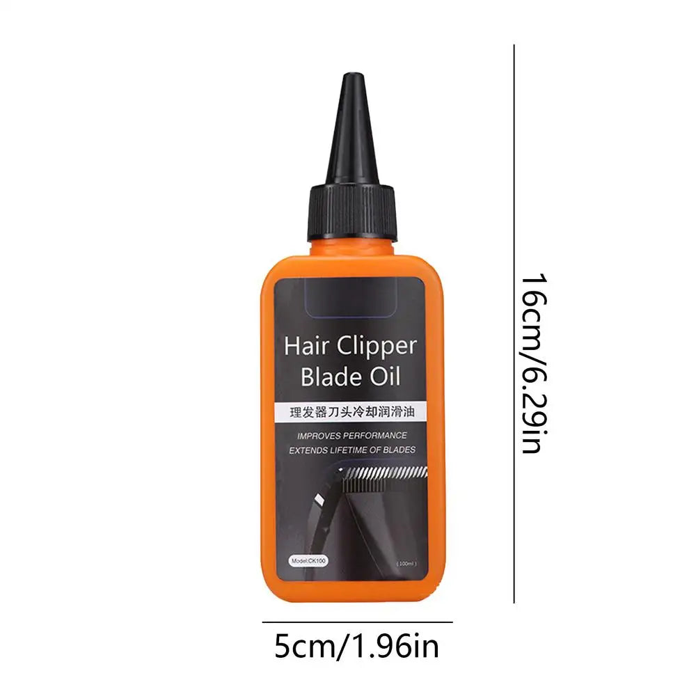Hair Trimmer Blade Oil Electric Clipper Shaver Maintenance Oil Lubricant Prevent Rusting Sewing Hair Salon Clipper Oil 100ml Oasis Select 100ML