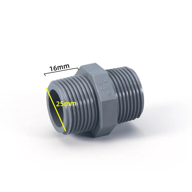 Garden Hose Pipe In-Line Faucet Tap Shut Off Valve Fitting Watering Irrigation Quick Connector With Valve Garden Gadget Oasis Select